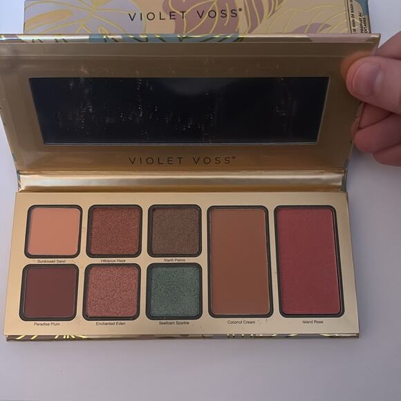 NWT violet Voss pretty in paradise eyeshadow and face palette - Picture 5 of 8